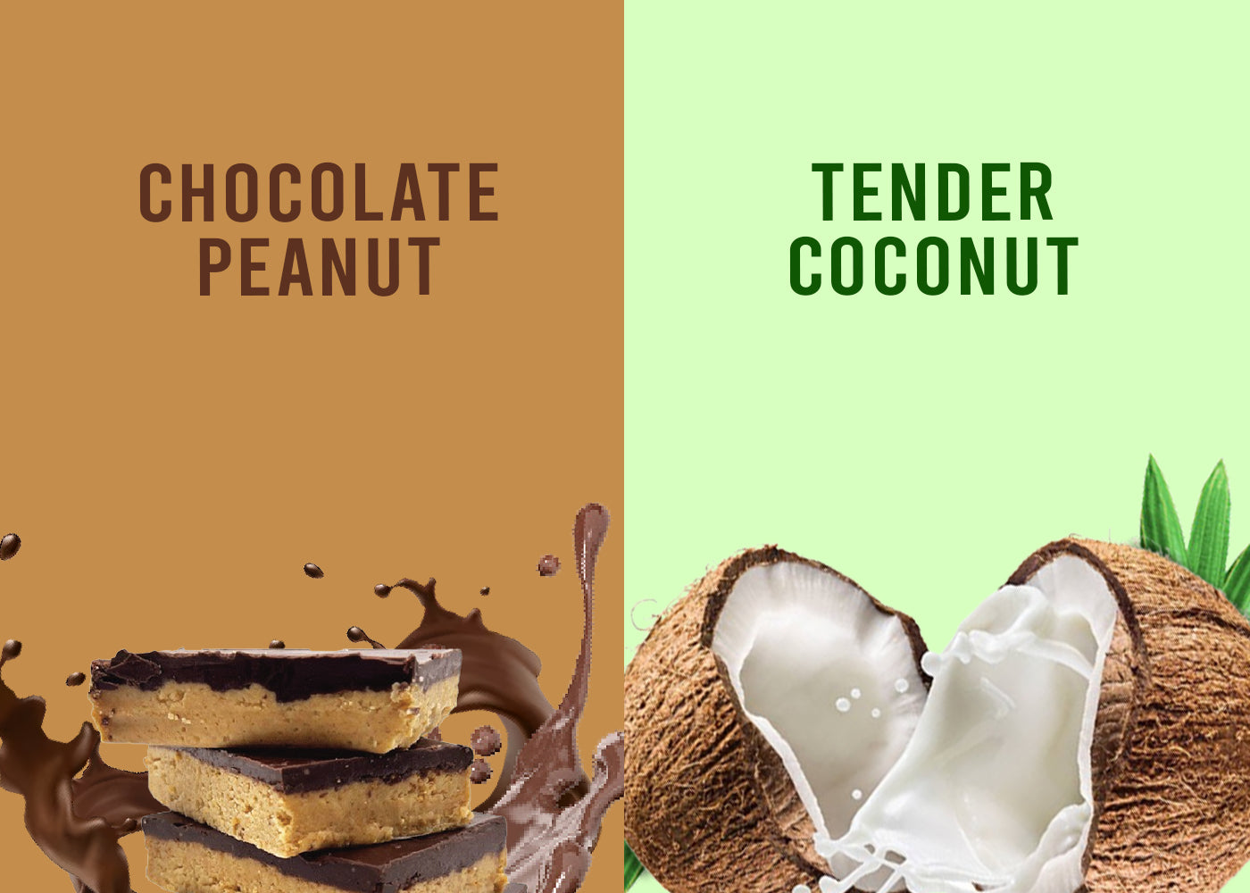 Corebolics chocolate peanut & tender coconut