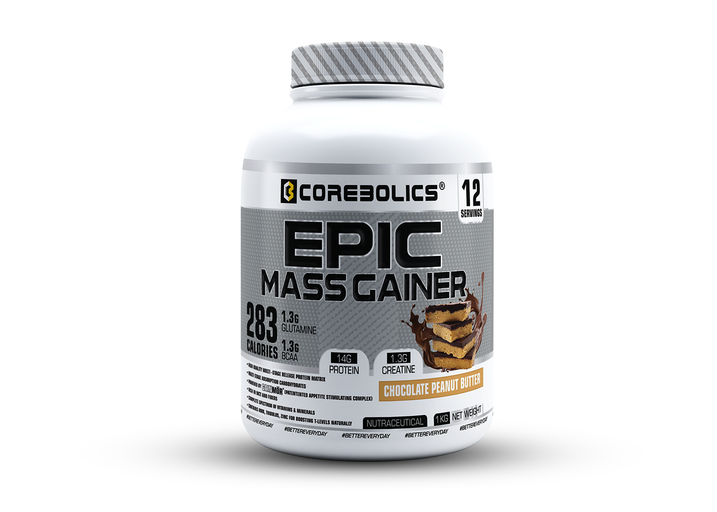corebolics 1kg chocolate peanut butter
