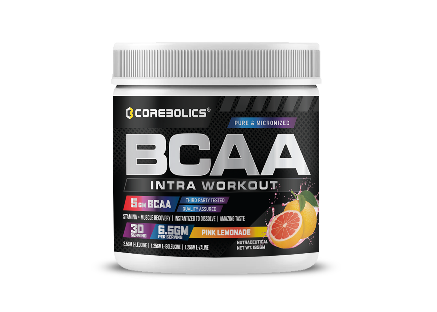 COREBOLICS BCAA ( 195 GM, 30 SERVINGS )