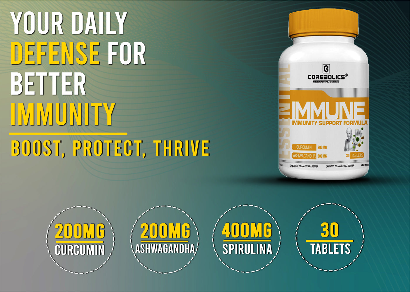 Corebolics Immune (Immunity Support Formula)