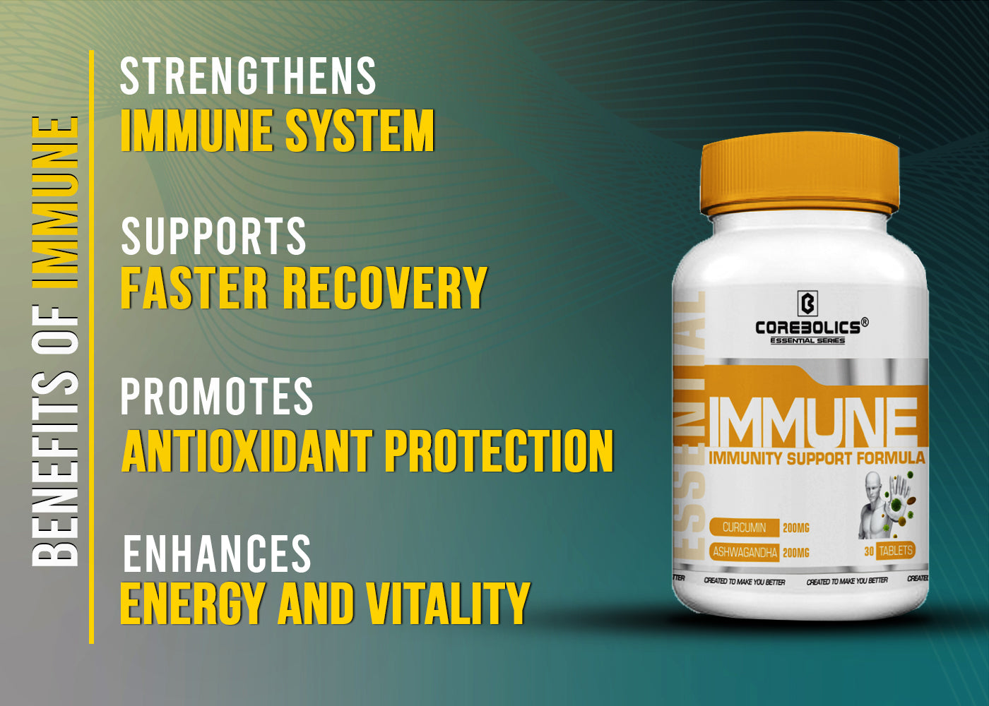 Corebolics Immune (Immunity Support Formula)