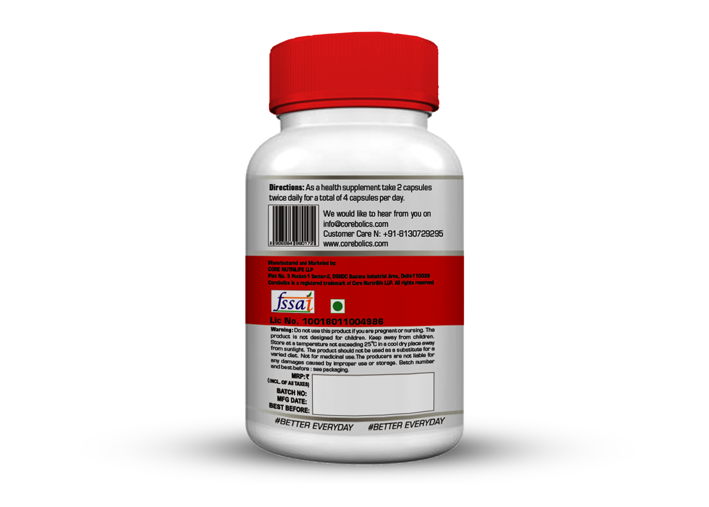 L-Carnitine Tabs Left