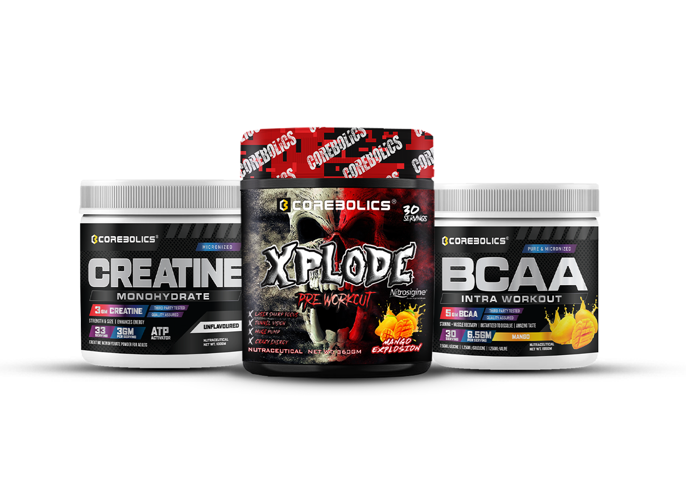 COREBOLICS POWER SURGE STACK | FREE SHAKER