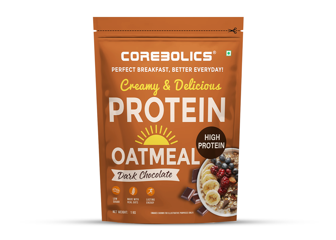 Corebolics protein oatmeal 1kg