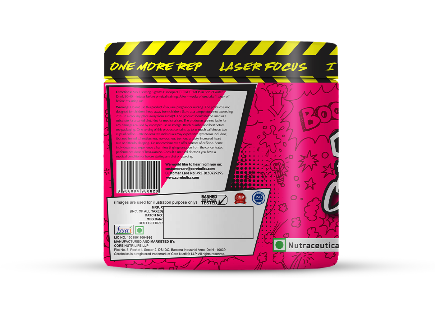 Corebolics Total Chaos Pre-Workout (30 Servings)
