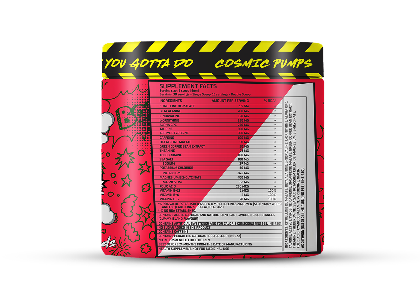 Corebolics Total Chaos Pre-Workout (30 Servings)