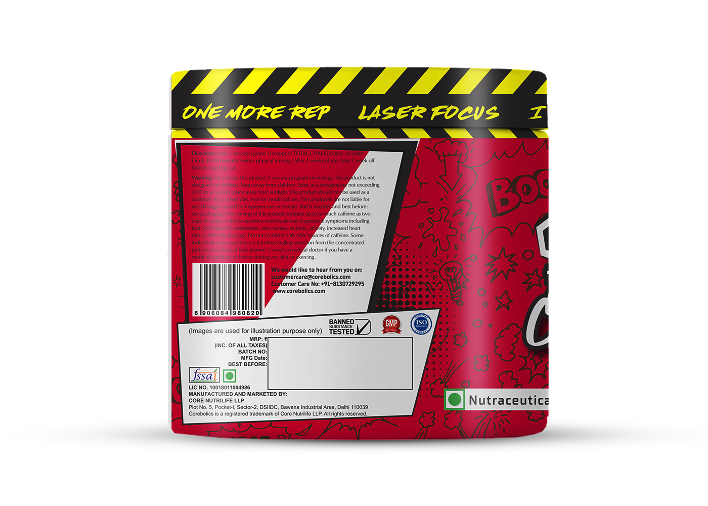 Corebolics Total Chaos Pre-Workout (30 Servings)