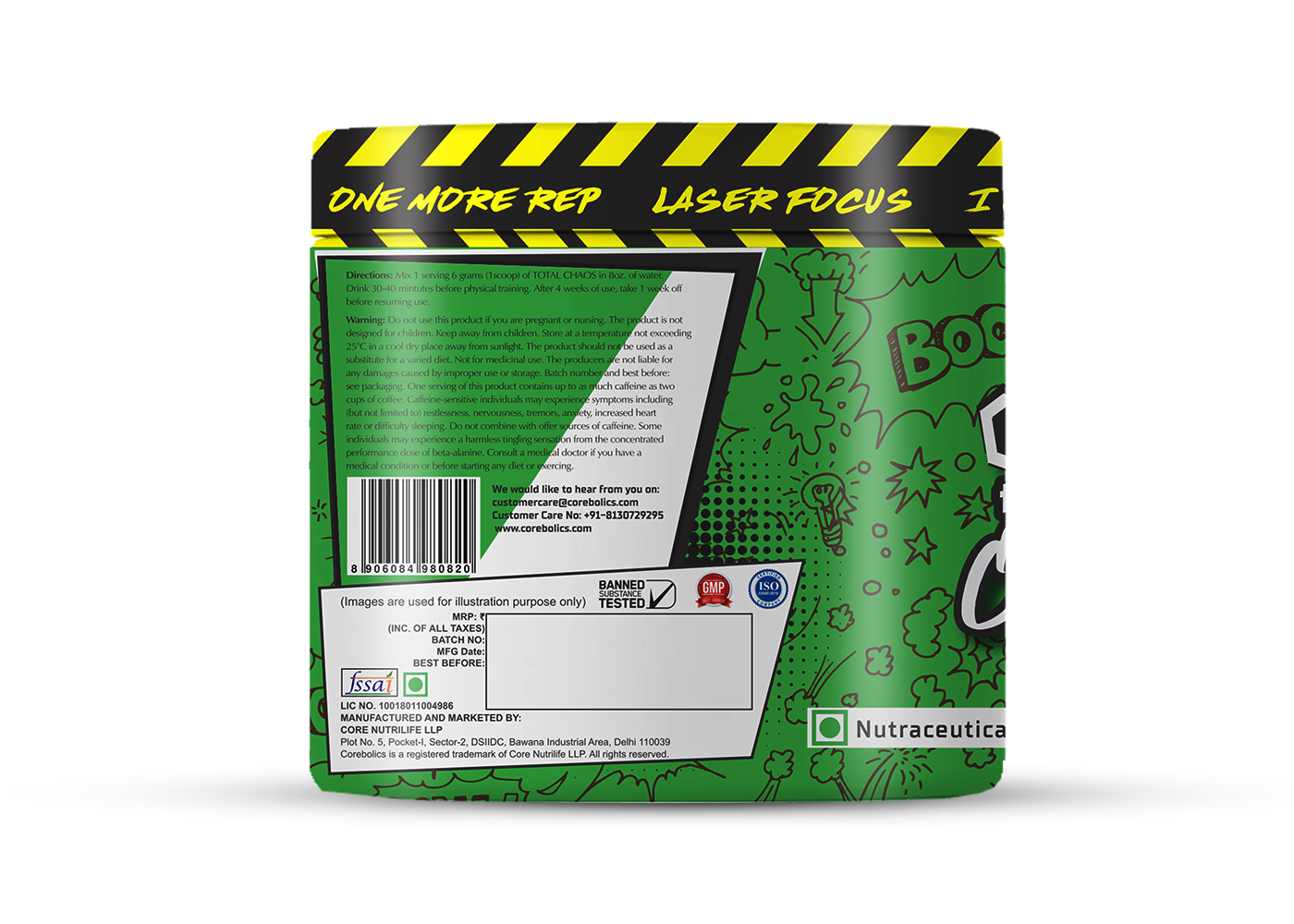 Corebolics Total Chaos Pre-Workout (30 Servings)