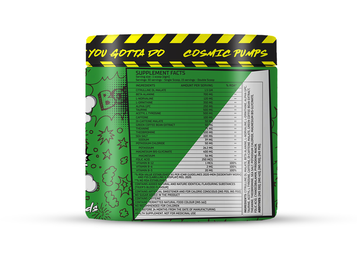 Corebolics Total Chaos Pre-Workout (30 Servings)