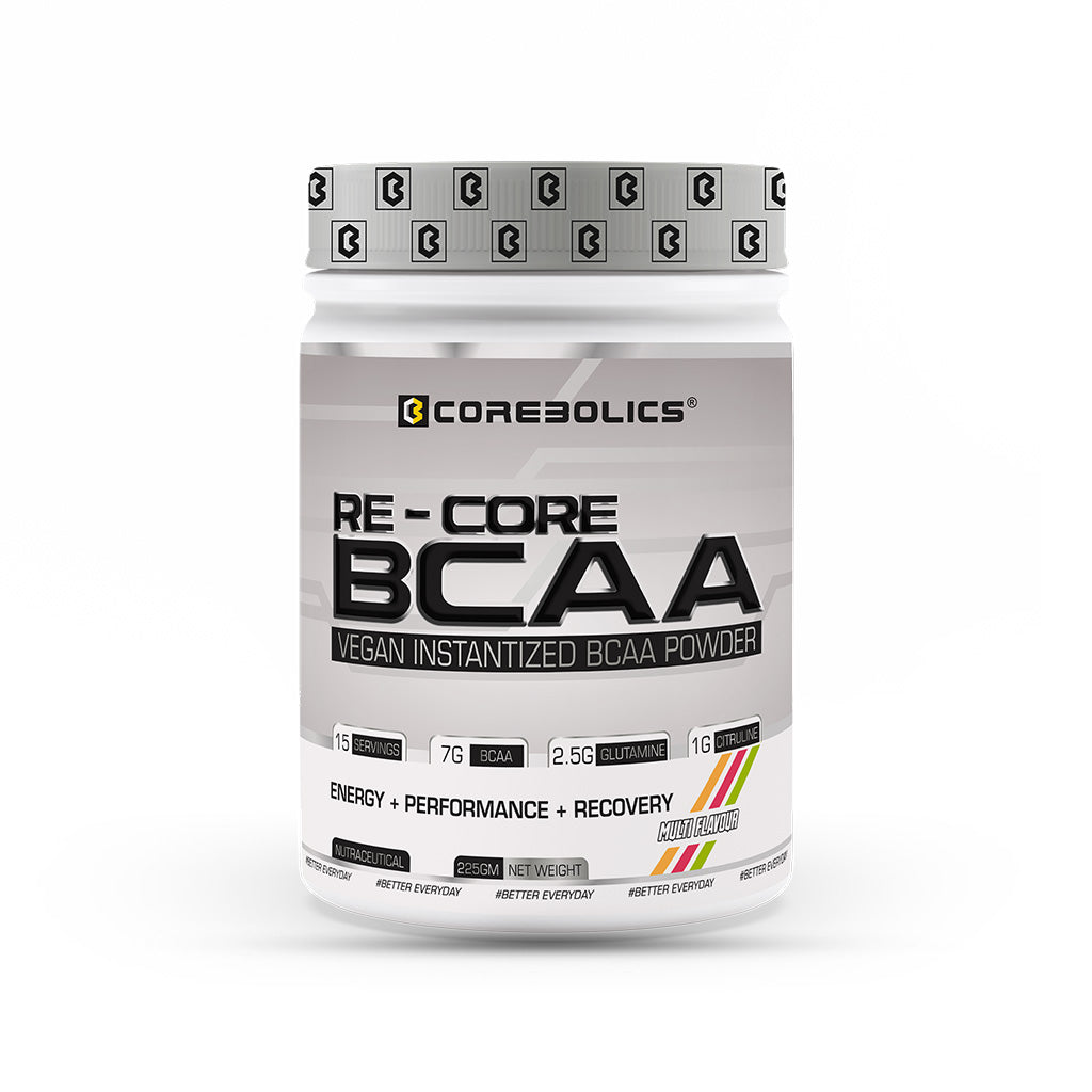 COMBO OFFER ISOLEAN -100% WHEY PROTEIN ISOLATE + RE-CORE BCAA - 15 SACHETS/ 3 FLAVOURS + STEEL SHAKER