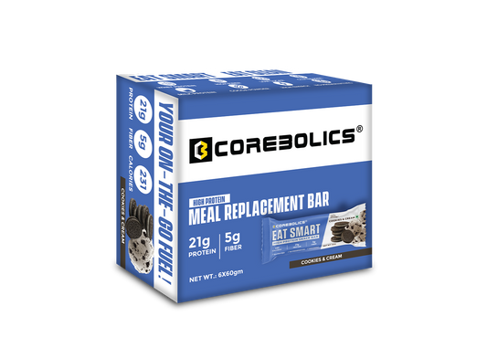 Corebolics cookies cream box