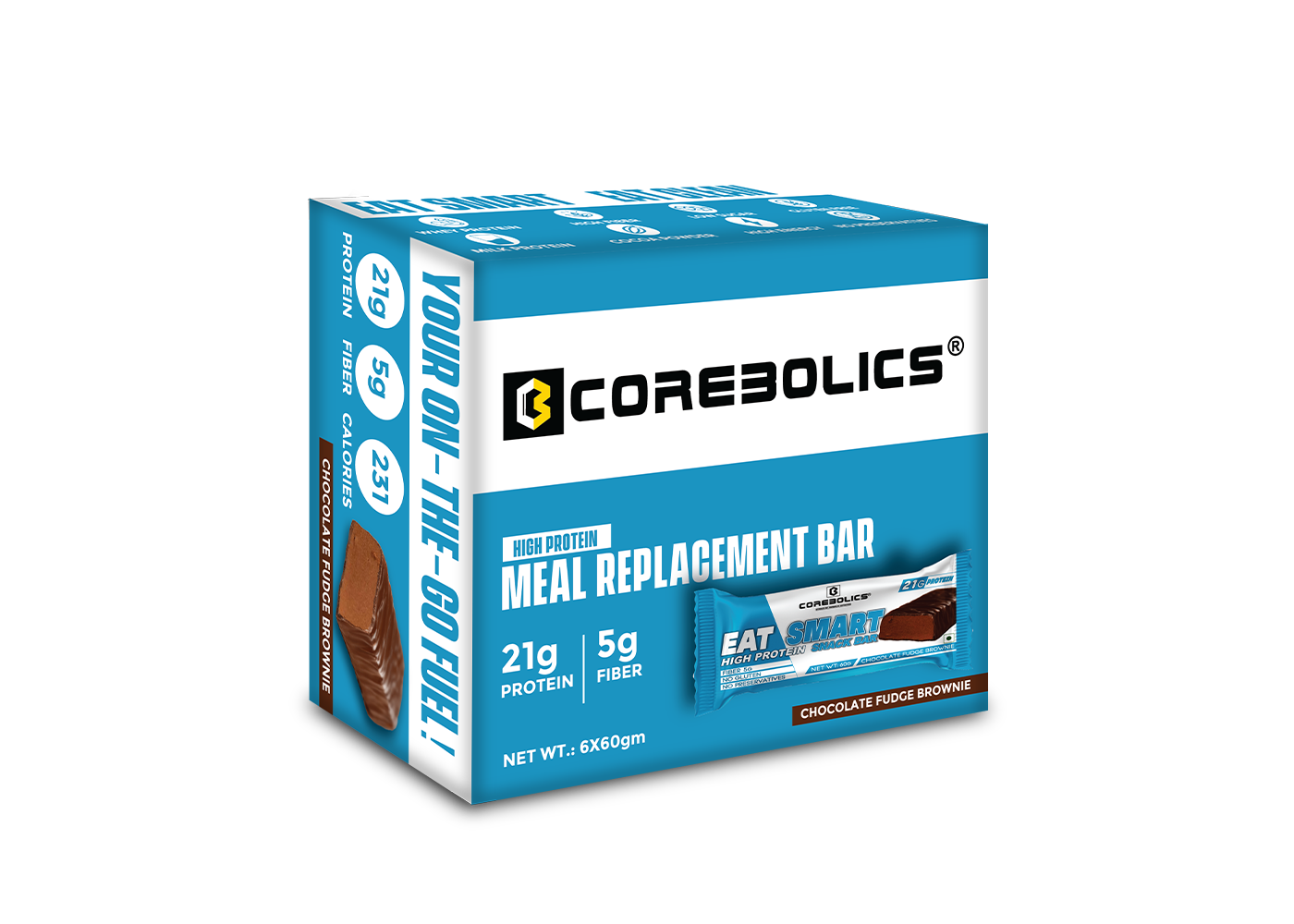 Corebolics fudge browine box