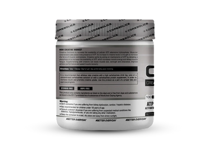 Corebolics Creatine Monohydrate Micronized Powder(Unflavored, 300 gm, 100 Servings)