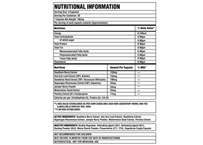 Corebolics Dry (Natural Diuretic Formula)