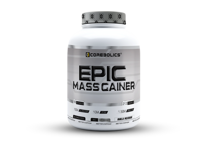 Corebolics Epic Mass Gainer (1 kg, 18 Servings) + T-Shirt free