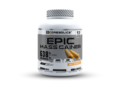 Corebolics Epic Mass Gainer(3 kg, 37 Servings)