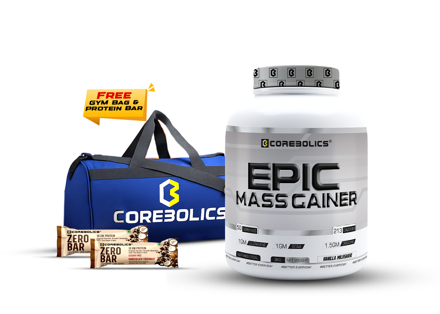 Epic mass gainer 3k vanilla milkshake