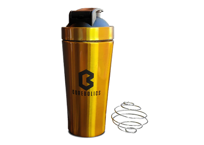 COREBOLICS GOLD STEEL SHAKER 750 ML