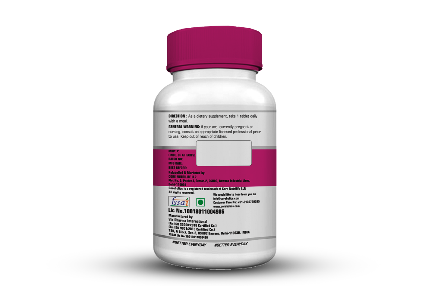 Corebolics liver