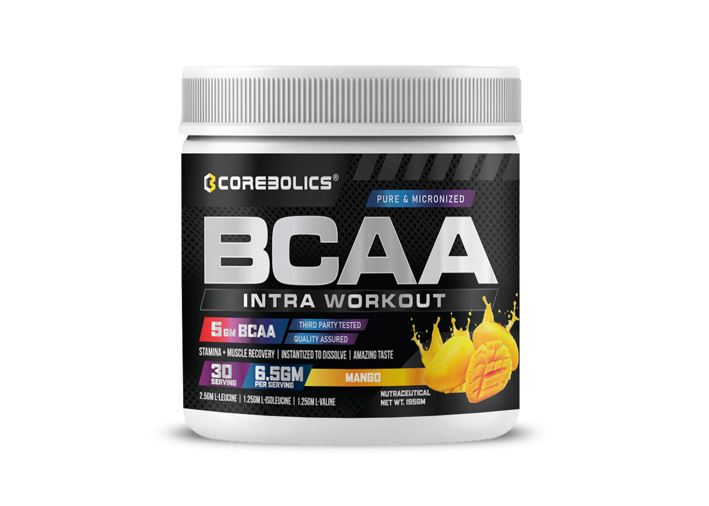 COREBOLICS BCAA ( 195 GM, 30 SERVINGS )