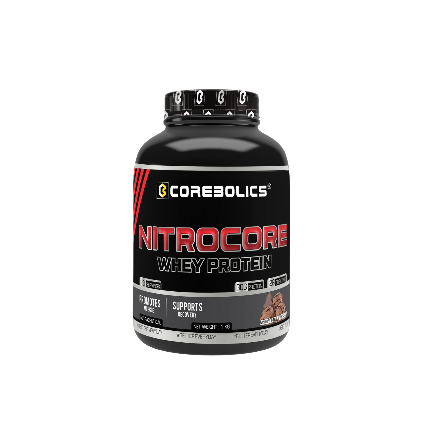 COREBOLICS NITROCORE WHEY PROTEIN ( 1 KG, 23  SERVINGS )
