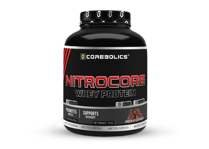 COREBOLICS NITROCORE WHEY PROTEIN ( 2 KG, 47 SERVINGS ) + Free Shaker
