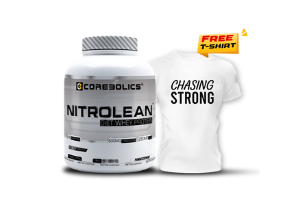 COREBOLICS NITROLEAN - DIET WHEY PROTEIN ( 2 KG, 48 SERVINGS ) Free T-Shirt