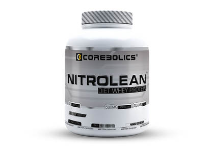 COREBOLICS NITROLEAN - DIET WHEY PROTEIN ( 2 KG, 48 SERVINGS ) + Free Shaker