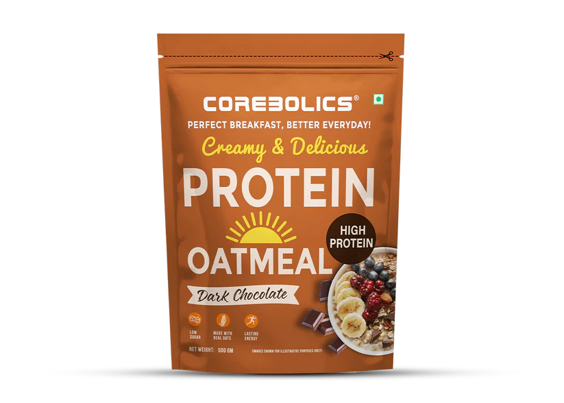 Corebolics protein oatmeal 500gm