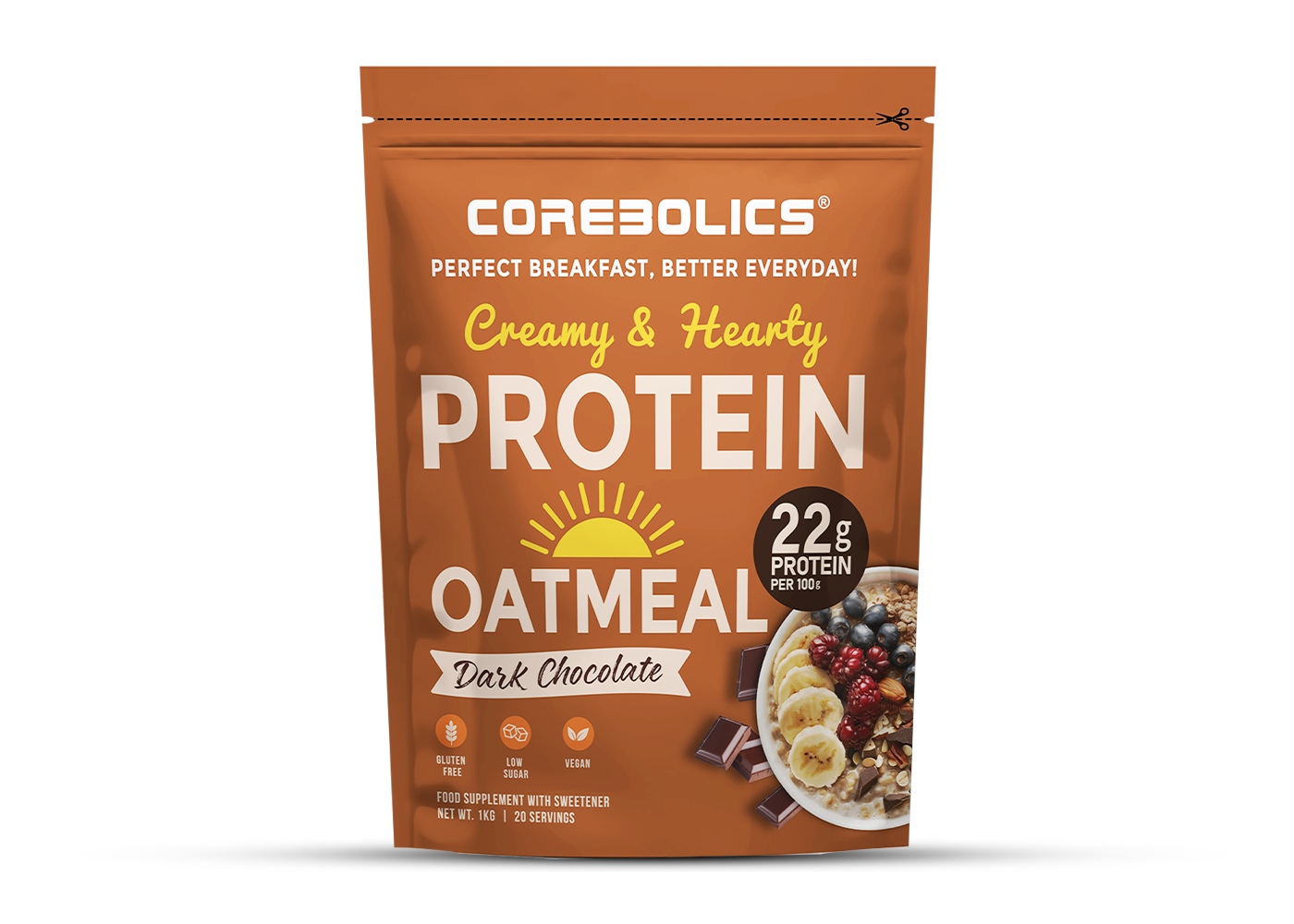 Corebolics Protein Oatmeal