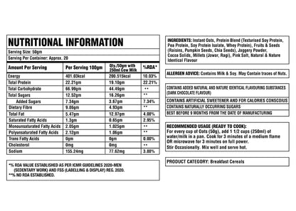 Corebolics Protein Oatmeal