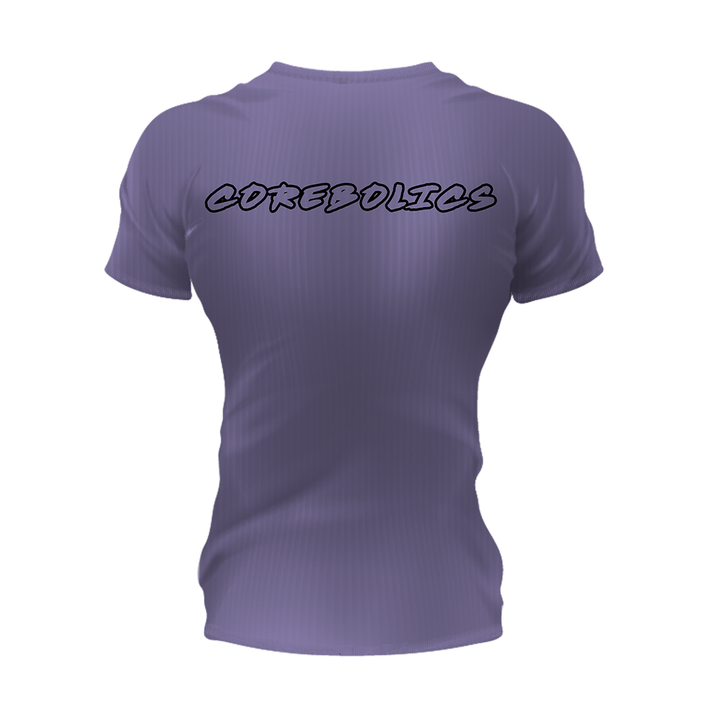 COREBOLICS Gym T-Shirt Dry Fit, Mauve