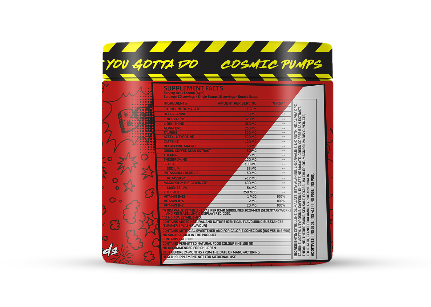 Corebolics Total Chaos Pre-Workout (30 Servings)