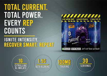 COREBOLICS TOTAL CURRENT PRE WORKOUT (30 SERVINGS)