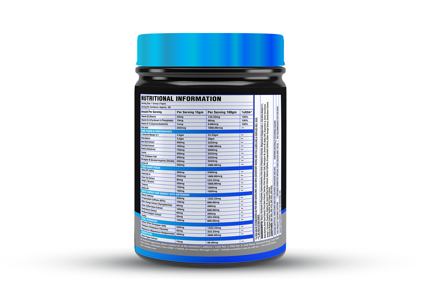 Corebolics Corebolics xplode ultra dosed 