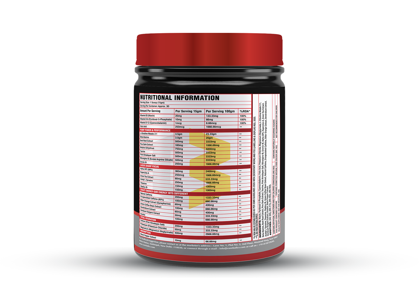 Corebolics Corebolics xplode ultra dosed 