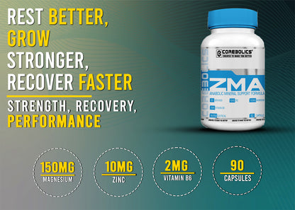 Corebolics ZMA (Anabolic Mineral Support Formula)