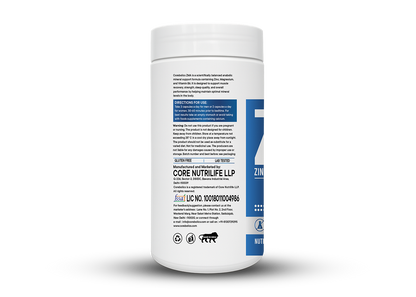 Corebolics ZMA Nutritional Information