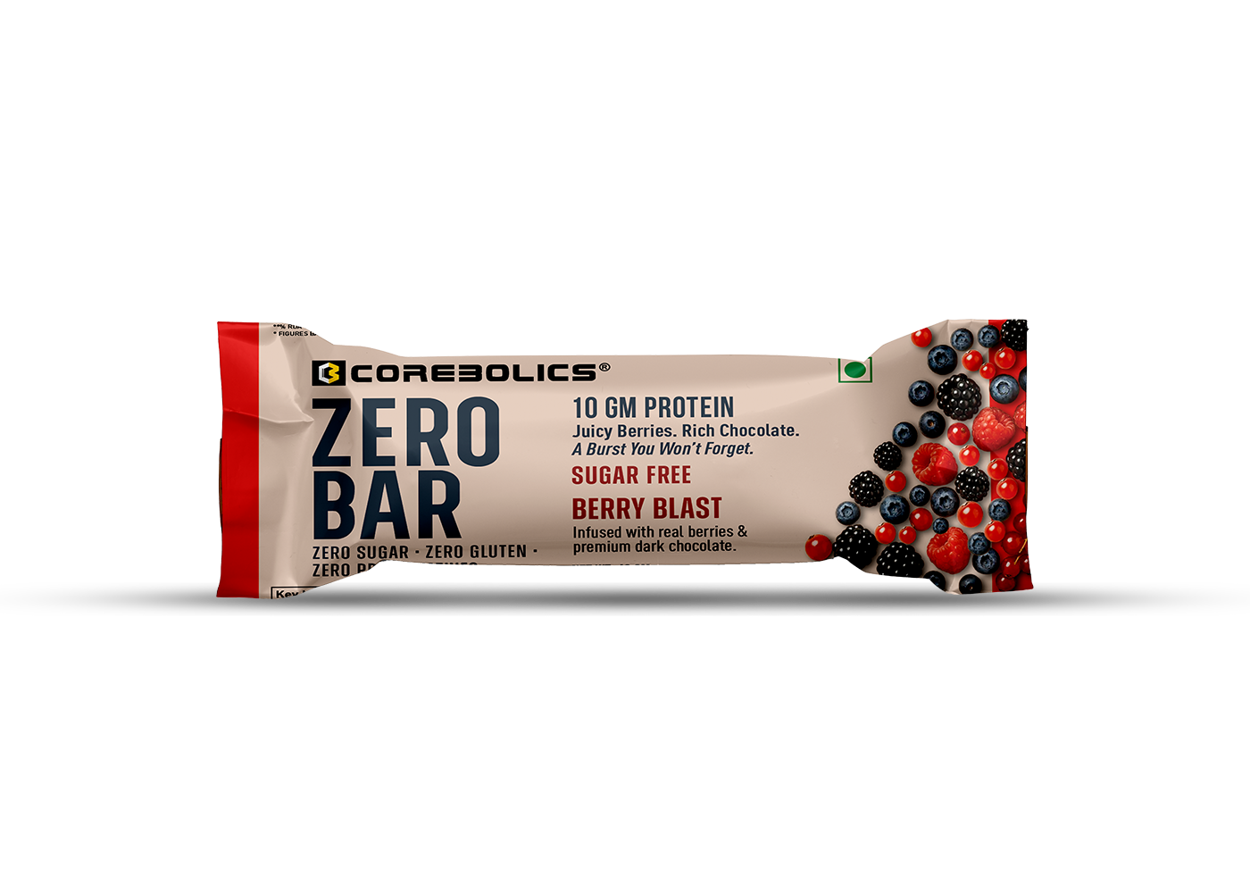 Corebolics zero bar berry blast