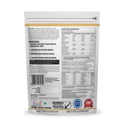 Corebolics Monster Whey - Whey Concentrate Formula 1 kg - 28 Servings