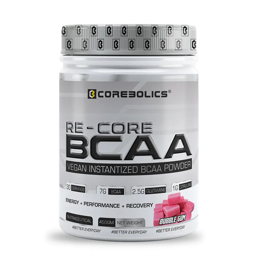 Corebolics Re-Core BCAA(450 gm, 30 Servings)