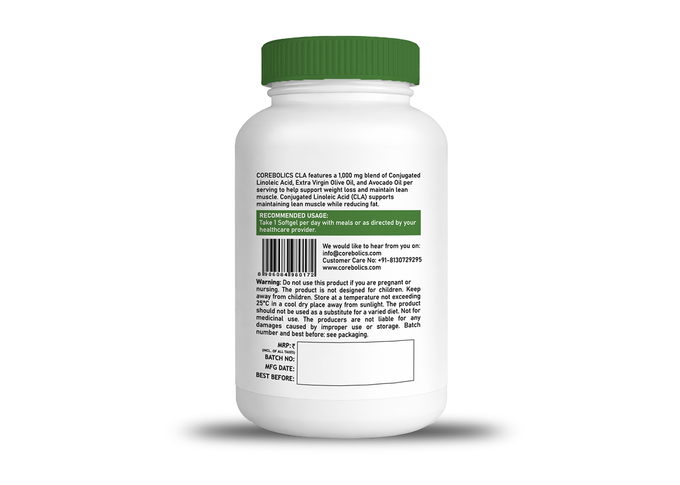 Corebolics Cla (Conjugated Linoleic Acid)
