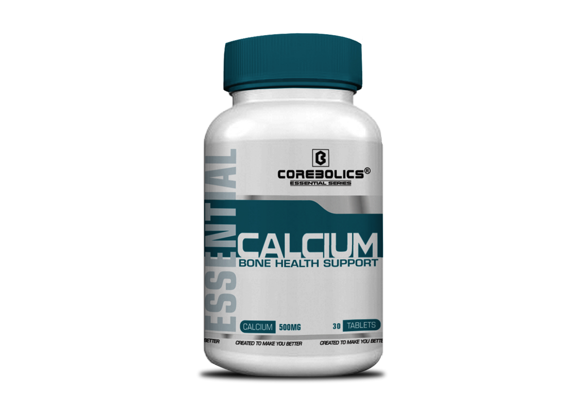 Corebolics Calcium 500 mg bone health support, 30 tablets