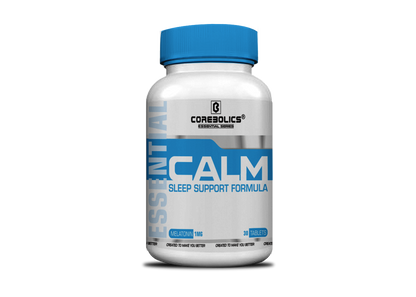 Corebolics Calm sleep support formula, melatonin 1 mg, 30 tablets