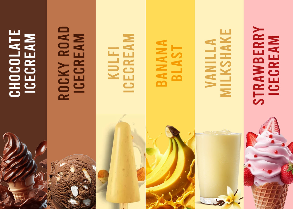 Corebolics 1kg  supplements flavors like chocolate icecream, rocky road, kulfi icecream, banana blast, vanilla milkshake, strawberry icecream