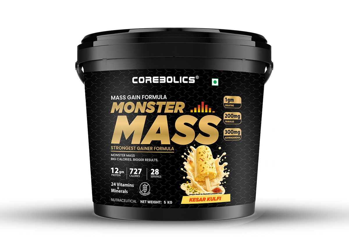 Corebolics Monster Mass 5kg kesar kulfi