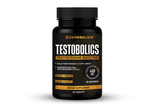 Corebolics Testobolics tribulus and shilajit supplement, 60 tablets