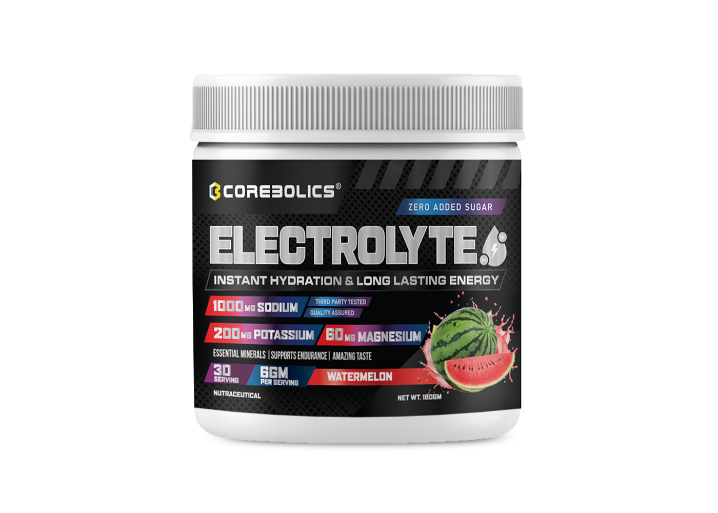 Corebolics electrolyte 180 gm