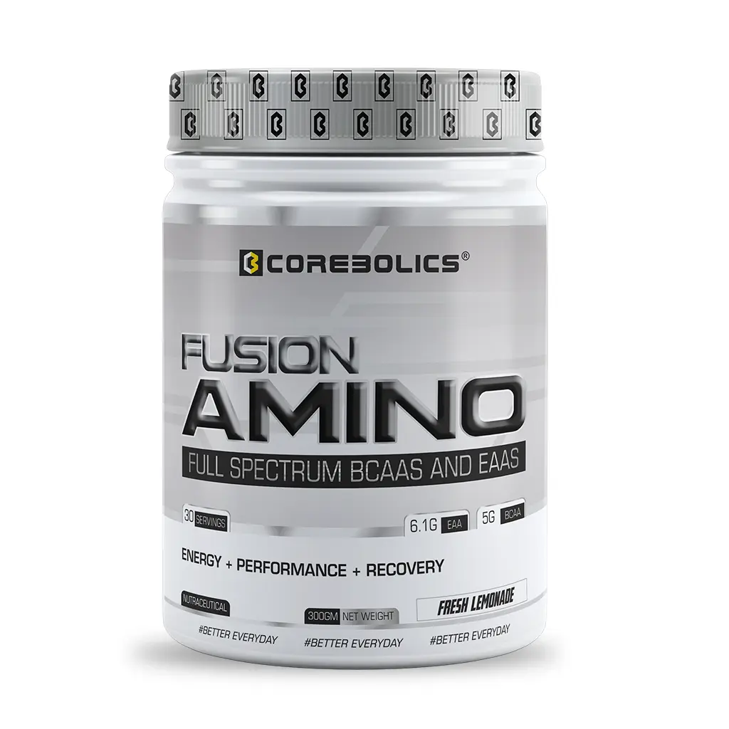 Corebolics Fusion Amino Full Spectrum EAAS (300 gm, 30 Servings)