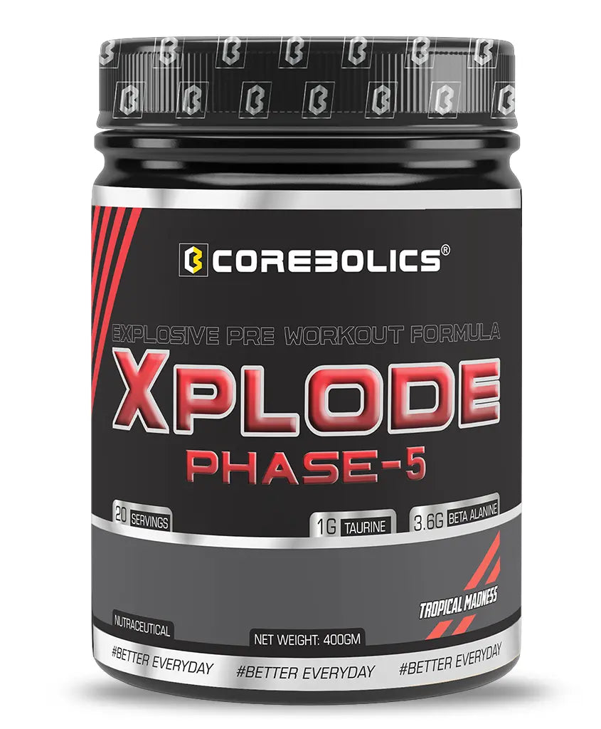 Corebolics Xplode Phase-5 (Tropical Madness, 400gm, 20 Servings)